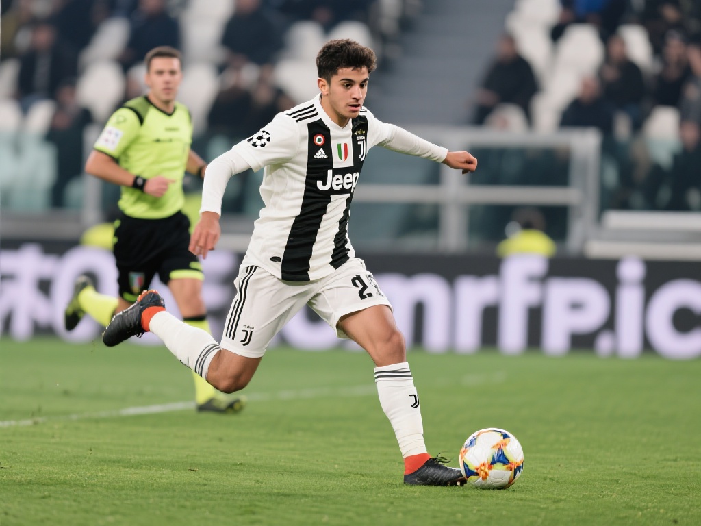 伊尔迪兹作为一名年轻新星，在前场进攻时显